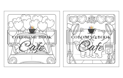 Paws & Hearts: Coloring Book for Adults & Teens