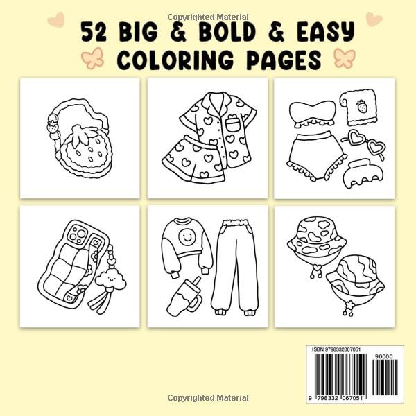 Fashion Vibes Coloring Book for Adults and Teens