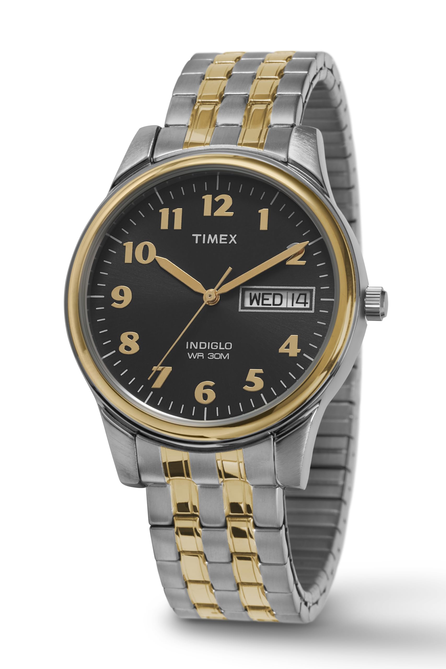 Timex Men's Charles Street Two-Tone Expansion Band Watch