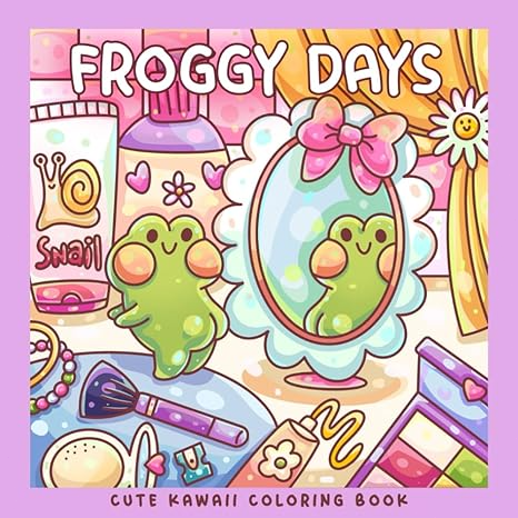 cute frog coloring