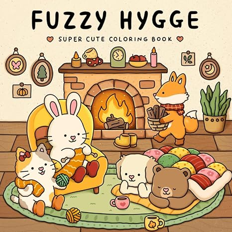 Fuzzy Hygge Coloring