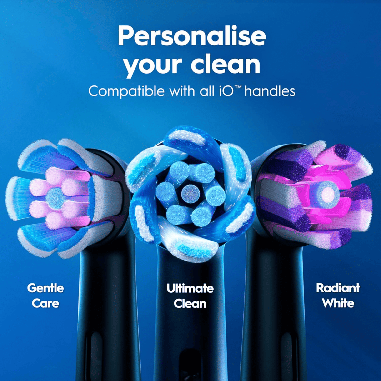 Oral-B iO 3 Matt Black Ultimate Clean Electric Toothbrush, 1 Refill Holder, 1 Charger Pouch, 1 Travel Case, Designed by Braun, Packaging May Vary - Image 10